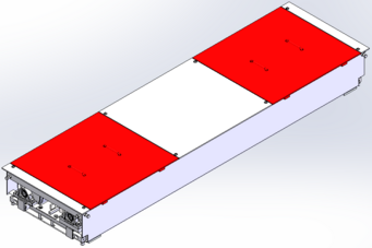Rollenabdeckbleche steckbar | 700 mm | 1691601010 Rollenabdeckbleche steckbar | 700 mm | 1691601010
