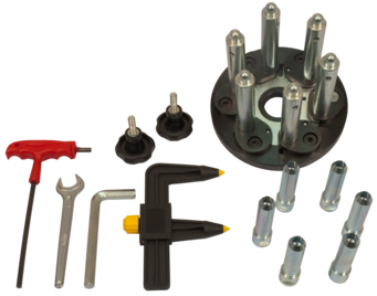 Spannflansch | für umgekehrte Felgen und ohne Mittenloch | 1692402024 Spannflansch | für umgekehrte Felgen und ohne Mittenloch | 1692402024