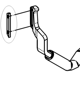 Kunststoffschutz für unteren Montagefinger | 1 Stk. | Akimbo | 1692402177 Kunststoffschutz für unteren Montagefinger | 1 Stk. | Akimbo | 1692402177