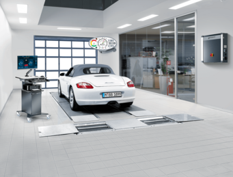 Pkw-Bremsenprüfstand VAS 6360A m. PC | für Volkswagen | 1691600019 Pkw-Bremsenprüfstand VAS 6360A m. PC | für Volkswagen | 1691600019