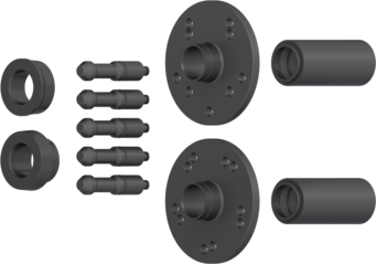 Rad-Zentrierkit für Spezialpneumatikflansch BMW | MT Zero 6 & 8 Pneumatisch | 1695657004 Rad-Zentrierkit für Spezialpneumatikflansch BMW | MT Zero 6 & 8 Pneumatisch | 1695657004