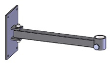 Schwenkarm für TV-Halterung | 1691601959 Schwenkarm für TV-Halterung | 1691601959