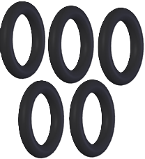 O-Ringe für Ø 12 mm Steckbolzen (5x) | for Type Plates | 1692502254 O-Ringe für Ø 12 mm Steckbolzen (5x) | for Type Plates | 1692502254